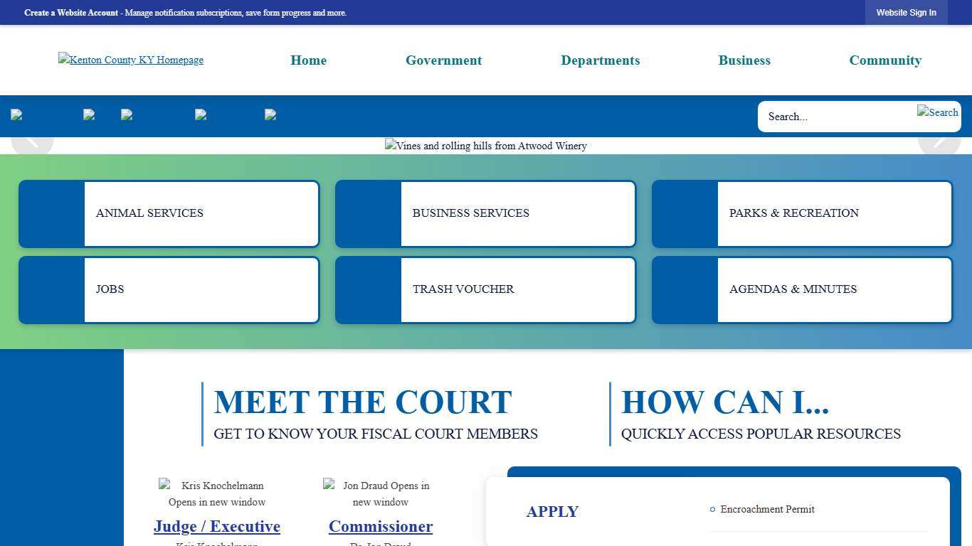 Kenton County, KY Official Website